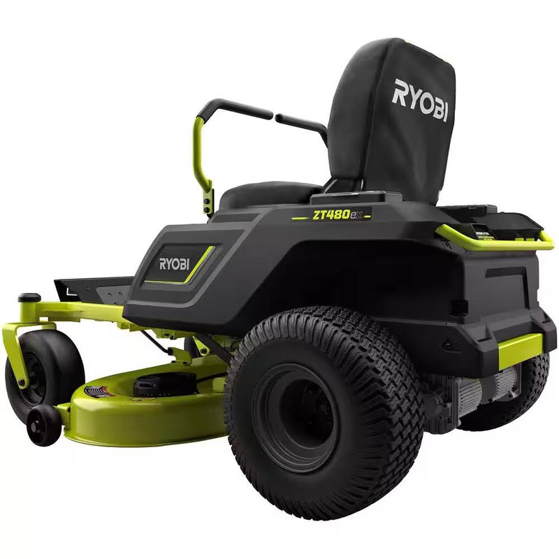 Ryobi 42" Powerful 100 Ah Battery Electric Zero Turn Riding Mower