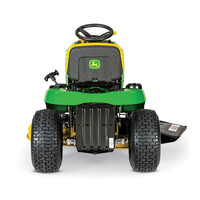 John Deere S100 17.5-HP Hydrostatic Riding Lawn Mower with 42-inch Deck - Perfect for Mulching!