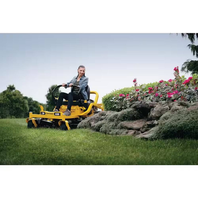 Experience the Ultimate Lawn Care Solution: Ultima ZT1 50" Zero Turn Riding Mower with 25HP V-Twin Kohler Engine and Dual Hydro Drive!