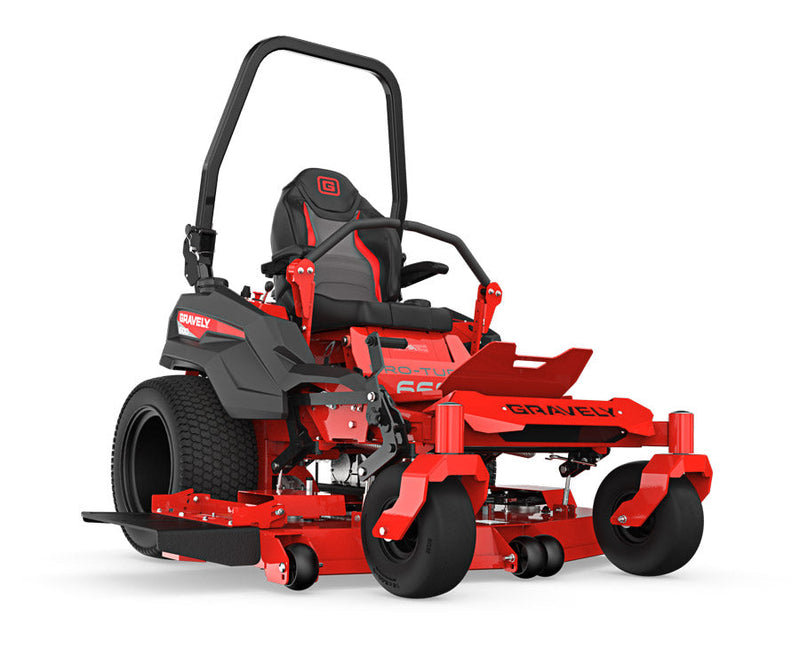 Experience Unmatched Efficiency with the Gravely Pro-Turn 672 Zero Turn Mower - 72" Deck and Powerful 38.5HP Kawasaki EFI Engine!