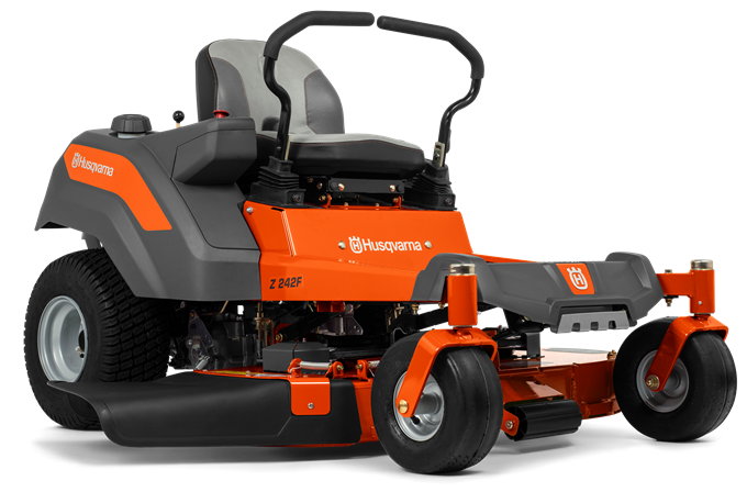 Husqvarna Z242F Zero Turn Lawn Mower - Powered by an 18HP Kawasaki Engine with a 42" Cutting Deck